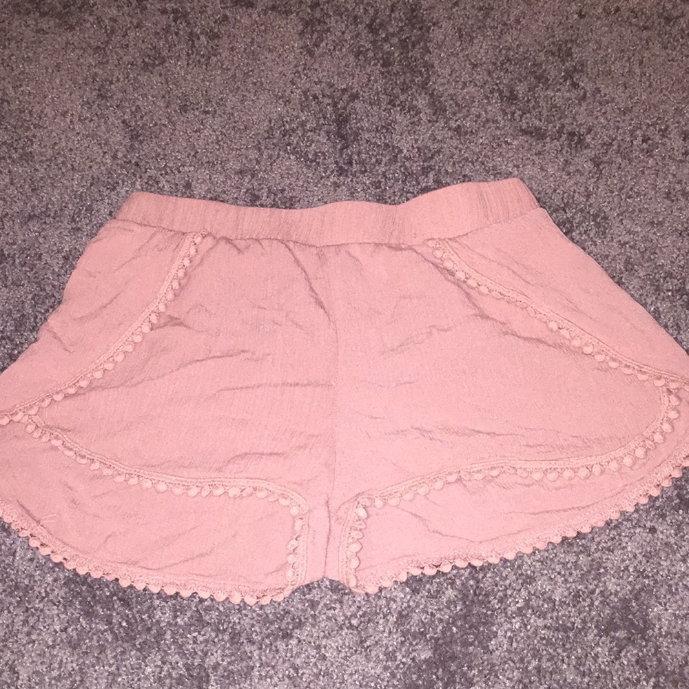 Ambiance peach shorts.